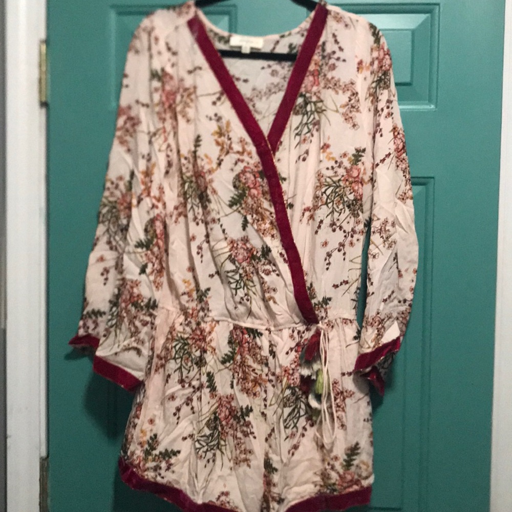 Women’s plus size Umgee floral romper